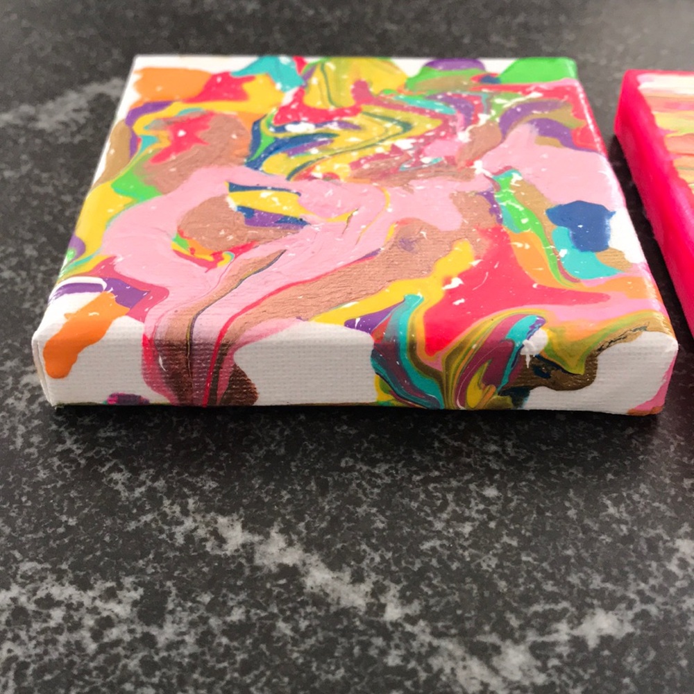 Hand painted 3 canvas bundle - Picture 11 of 16